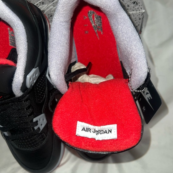 JORDAN 4 RETRO 'BRED REIMAGINED' - Picture 9 of 9